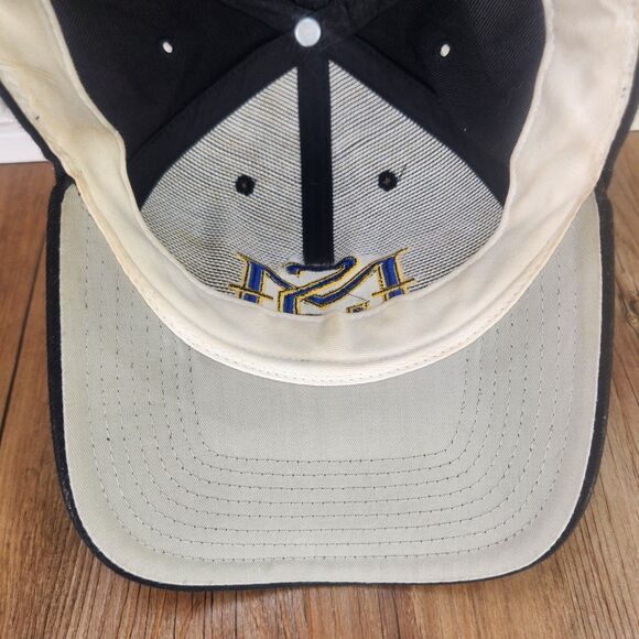 VTG MSU Montana State Bobcats Richardson Pro Model Wool Size 7.5 Hat Cap Black - Picture 8 of 11